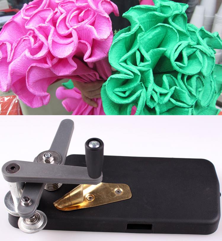 Florist Supply Paper - บางฟันดอกไม้กระดาษ, Wave curling, Crepe กระดาษลูกไม้เครื่องมือ, บรรจุดอกไม้วัสดุ,