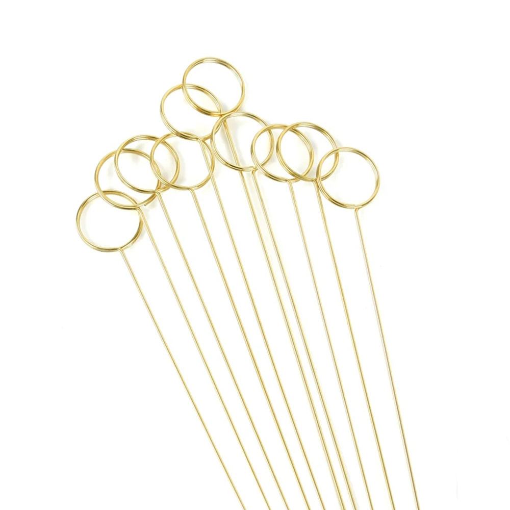 ที่วางการ์ดดอกไม้โลหะสีทอง ตกแ - Floral Picks Wood บทวิจารณ์และราคา