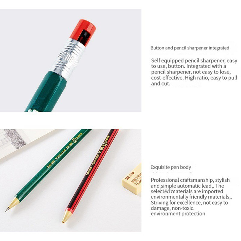 ดินสอเขียนแบบ ดินสอกด ชุดดินสอ - Staedtler Pencil Lumocolor บทวิจารณ์และราคา