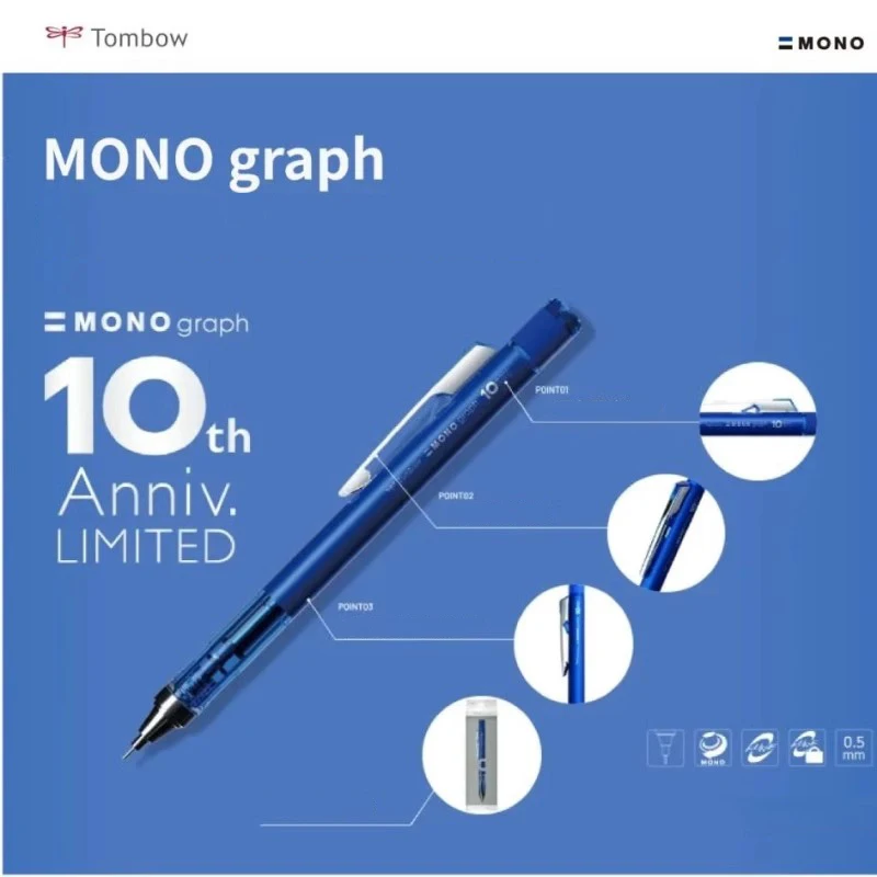 JapanTombow 10th Anniversary L - Staedtler Pencil Lumocolor บทวิจารณ์และราคา