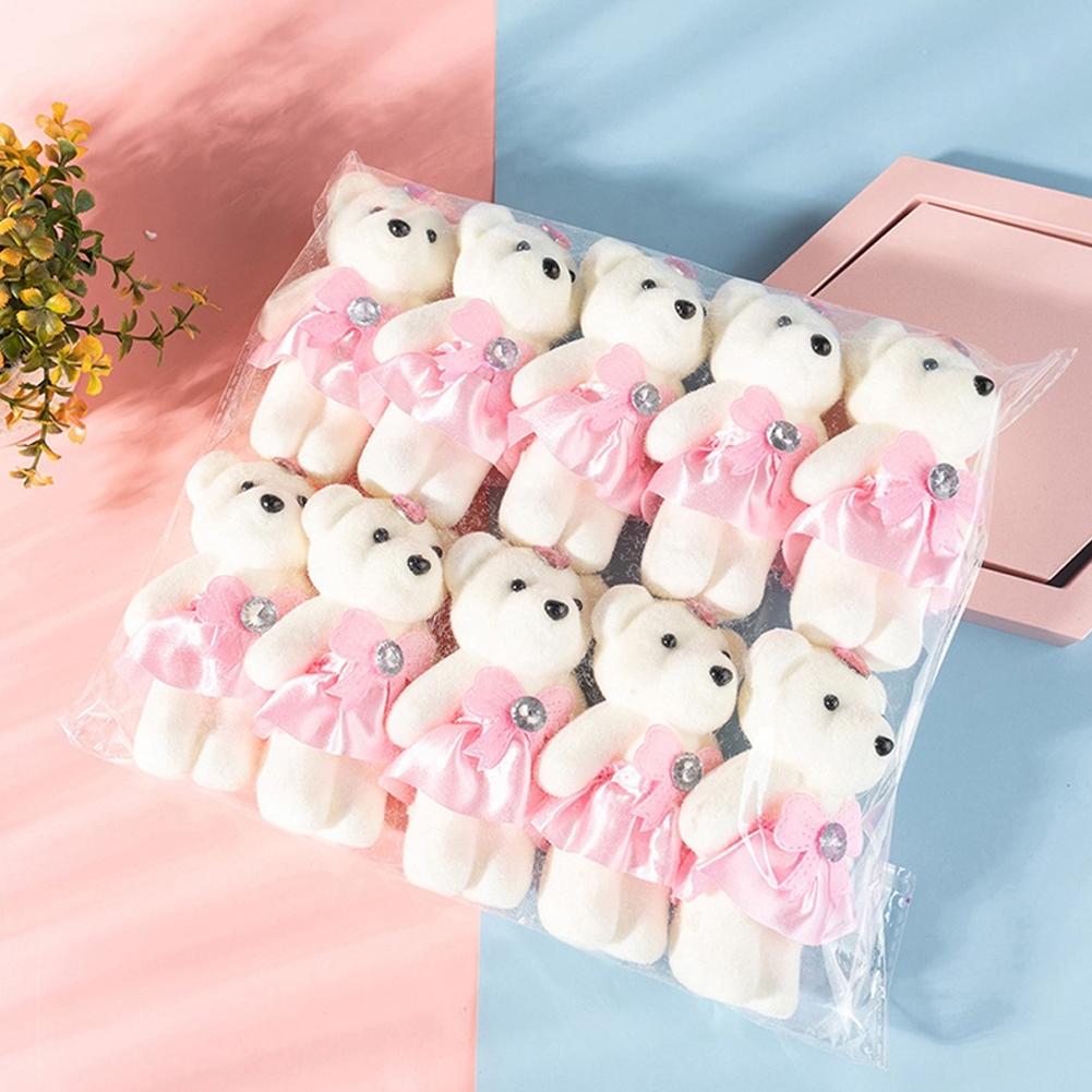 ตุ๊กตาหมีไอศกรีมประดับเพชร 10  - Flower Supply บทวิจารณ์และราคา