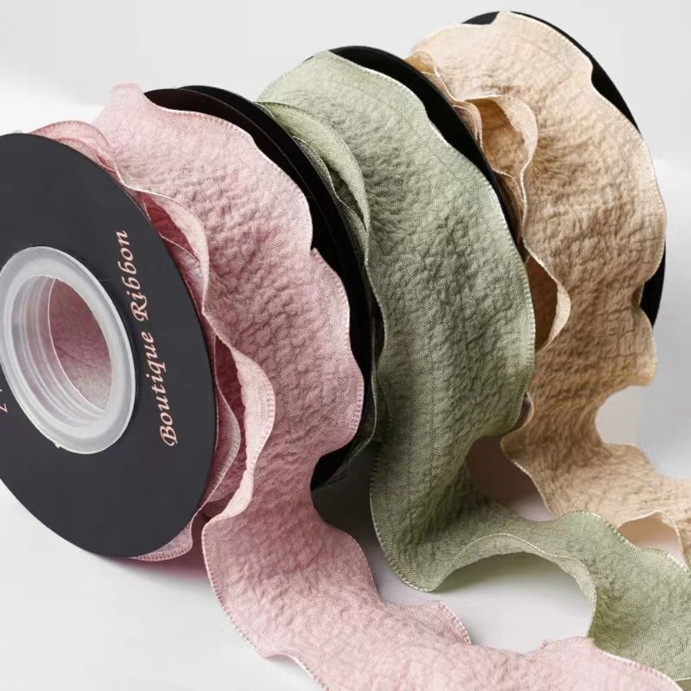 ริบบิ้นผ้าฝ้ายย่นสำหรับตกแต่งช - Florist Supply Ribbon บทวิจารณ์และราคา