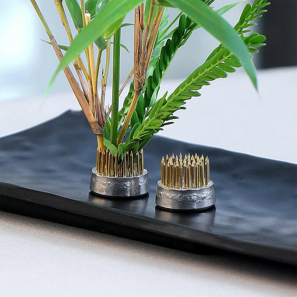 รอบ Ikebana ดอกไม้กบปะเก็น Art - Flower Frog Pin บทวิจารณ์และราคา