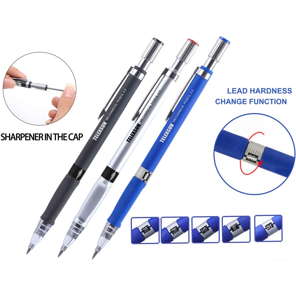 ดินสอกด 2.0 มม. 2B ดินสอเขียนแ - Staedtler Pencil Lumocolor บทวิจารณ์และราคา