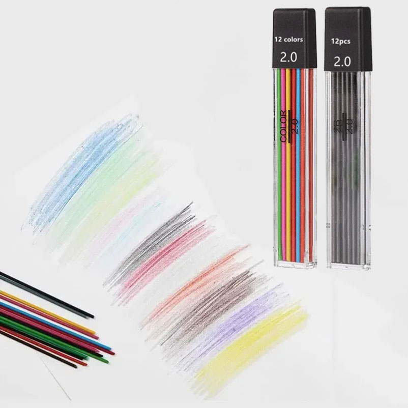 ชุดดินสอ 2.0 มม.2B สีดํา/สีเติ - Staedtler Pencil Lumocolor บทวิจารณ์และราคา