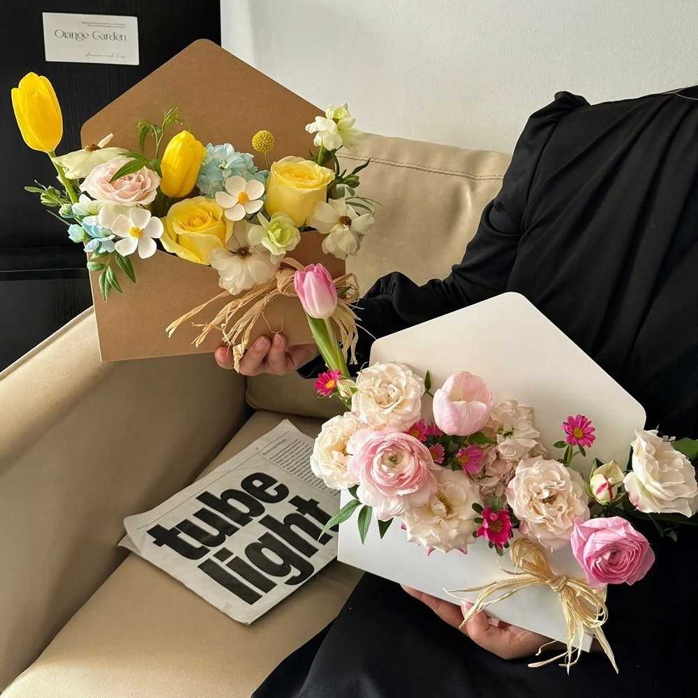 กล่องของขวัญดอกไม้รูปซองจดหมาย - Florist Supply Paper บทวิจารณ์และราคา