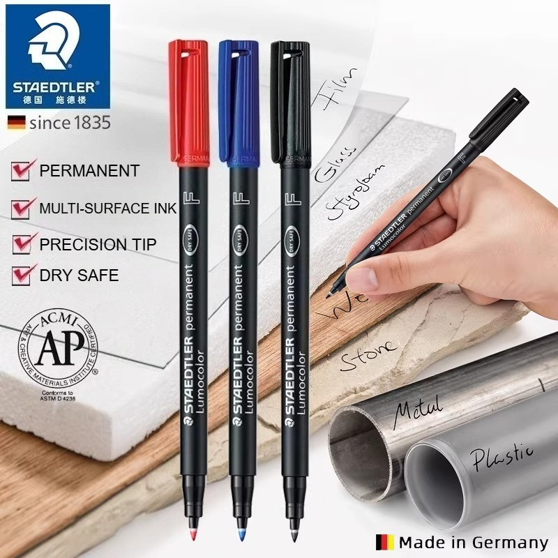 1 ชิ้น Staedtler Lumocolor Uni - Staedtler Pencil Lumocolor บทวิจารณ์และราคา
