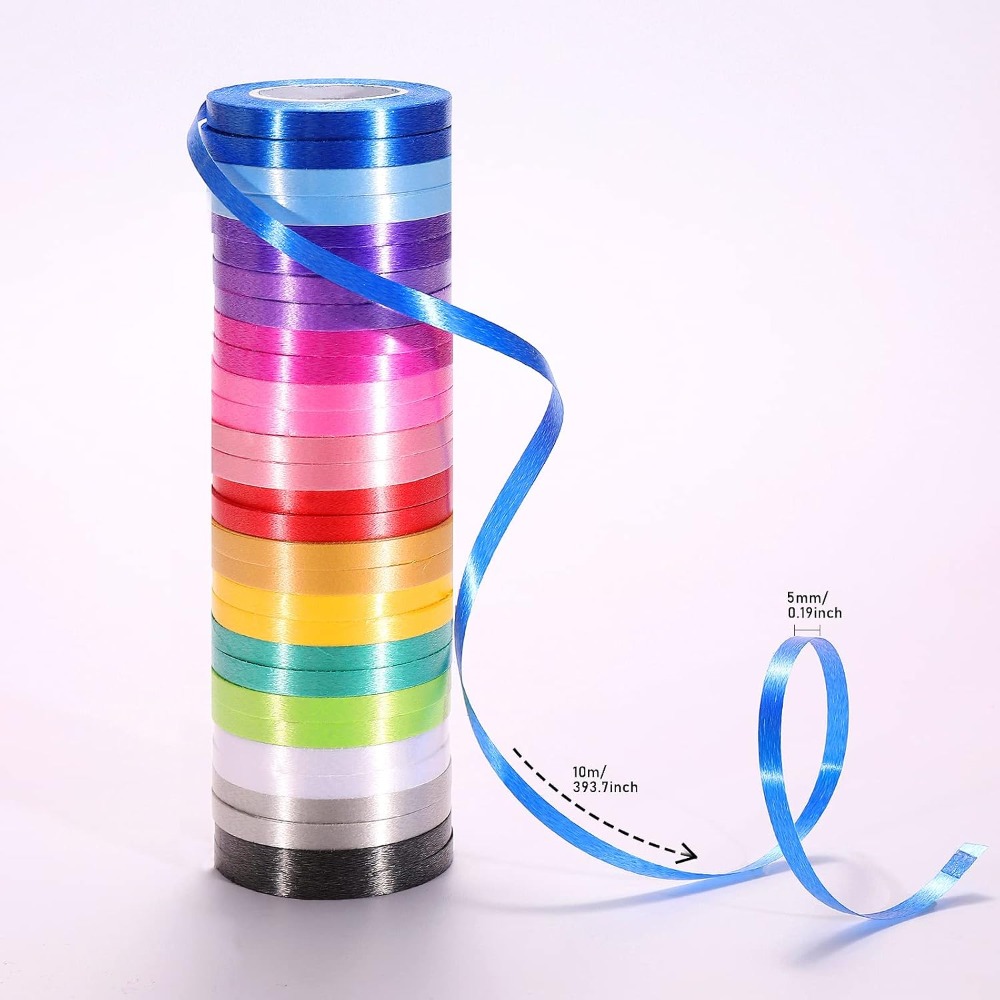 ริบบิ้นหลากสี 30 ม้วน สำหรับงา - Florist Supply Ribbon บทวิจารณ์และราคา