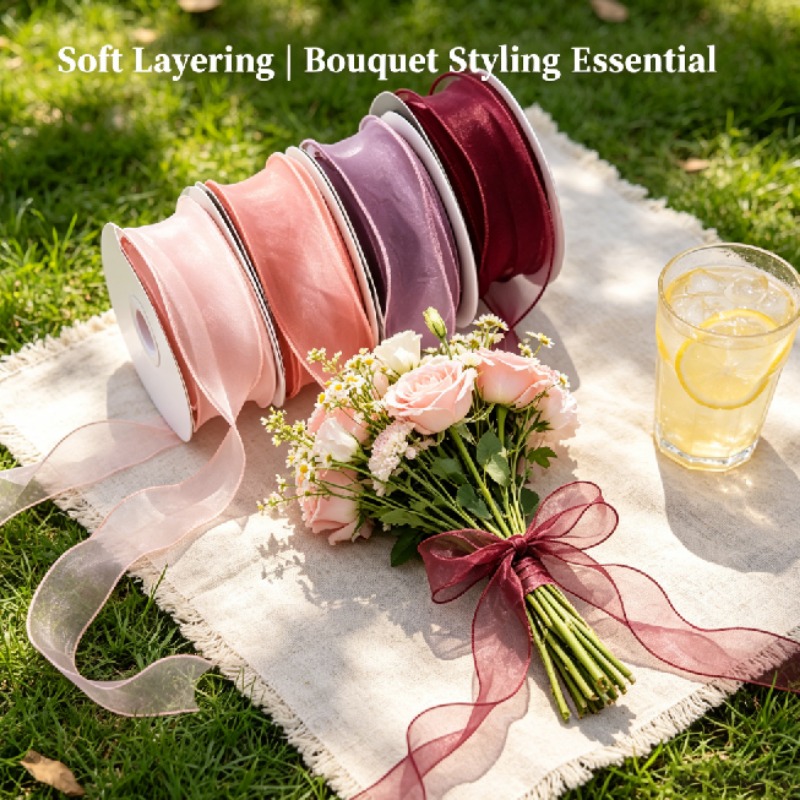 ริบบิ้นไหมพรมหางปลา 10 หลา, วั - Florist Supply Ribbon บทวิจารณ์และราคา