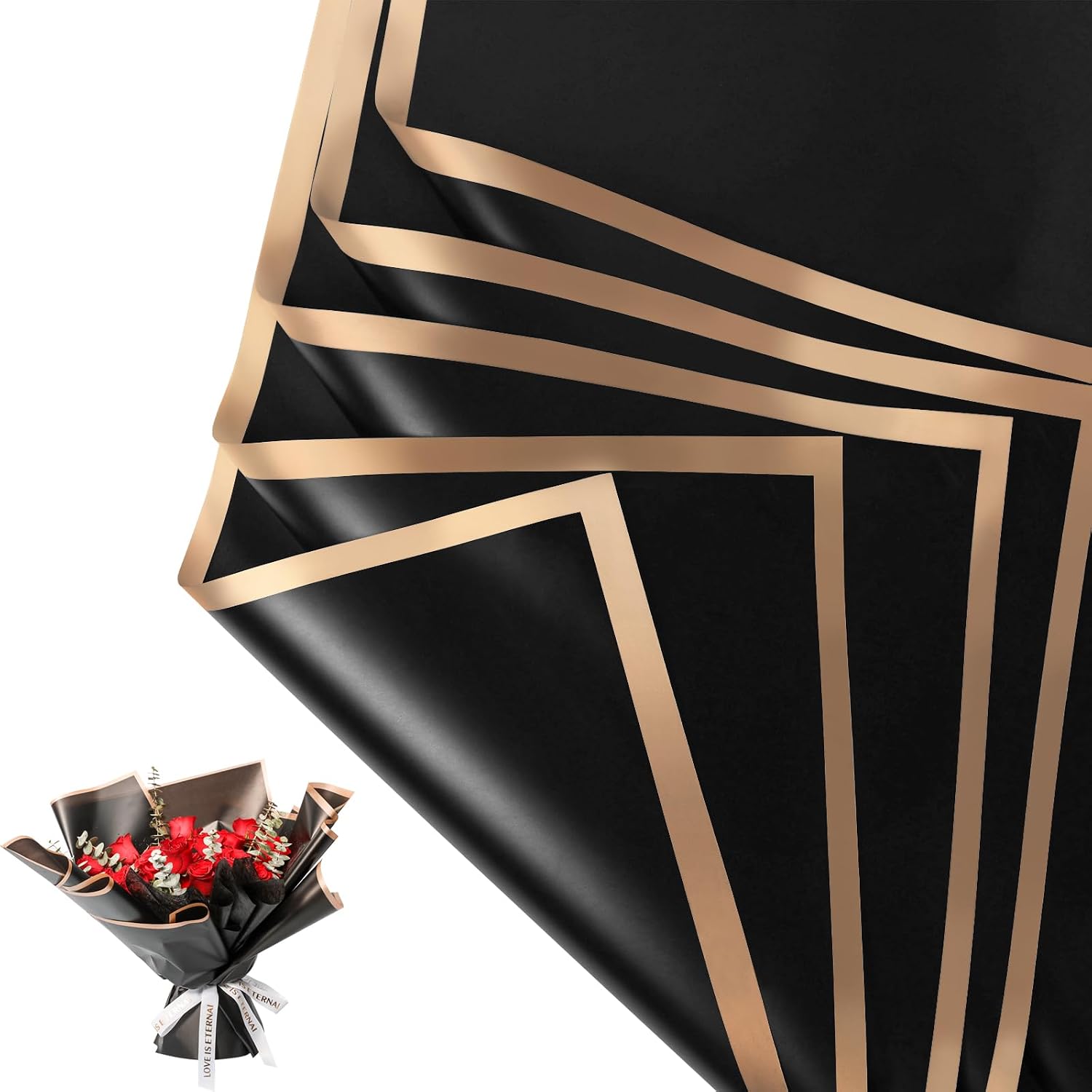 NESCCI กระดาษห่อดอกไม้ 20 แผ่น - Florist Supply Paper บทวิจารณ์และราคา